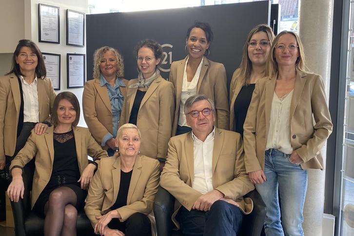 l'équipe de l'agence Harmony